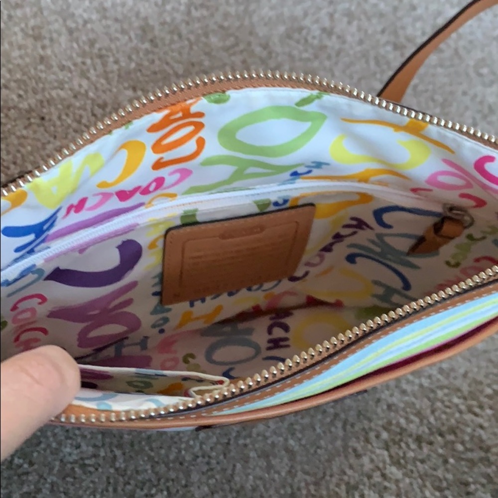 Colorful Coach purse - Picture 6 of 13
